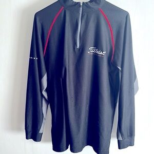 Rare Titleist player performance zip down long sleeve jacket. Lightweight